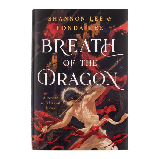 Breath of the Dragon hardback cover by a New York Times bestselling author