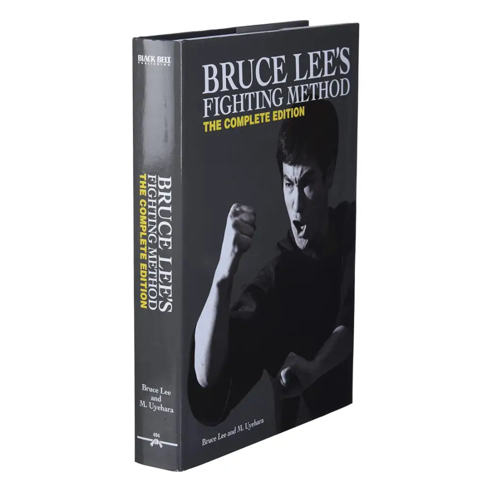 Bruce Lee Fighting Method Complete Edition hardback with black cover and martial arts pose