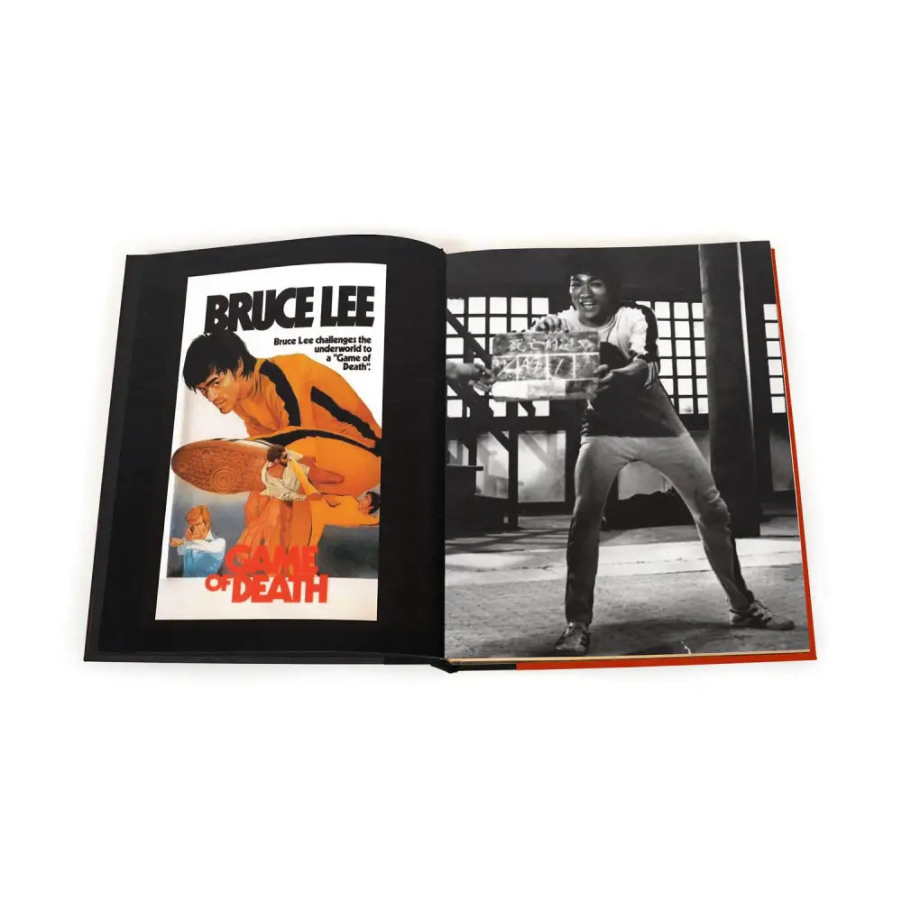 Open book featuring Bruce Lee’s insights in ’In My Own Process: Limited Edition’