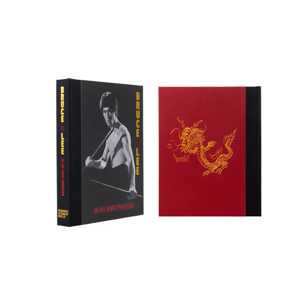 Bruce Lee book set titled In My Own Process: Limited Edition Hardback for martial arts enthusiasts